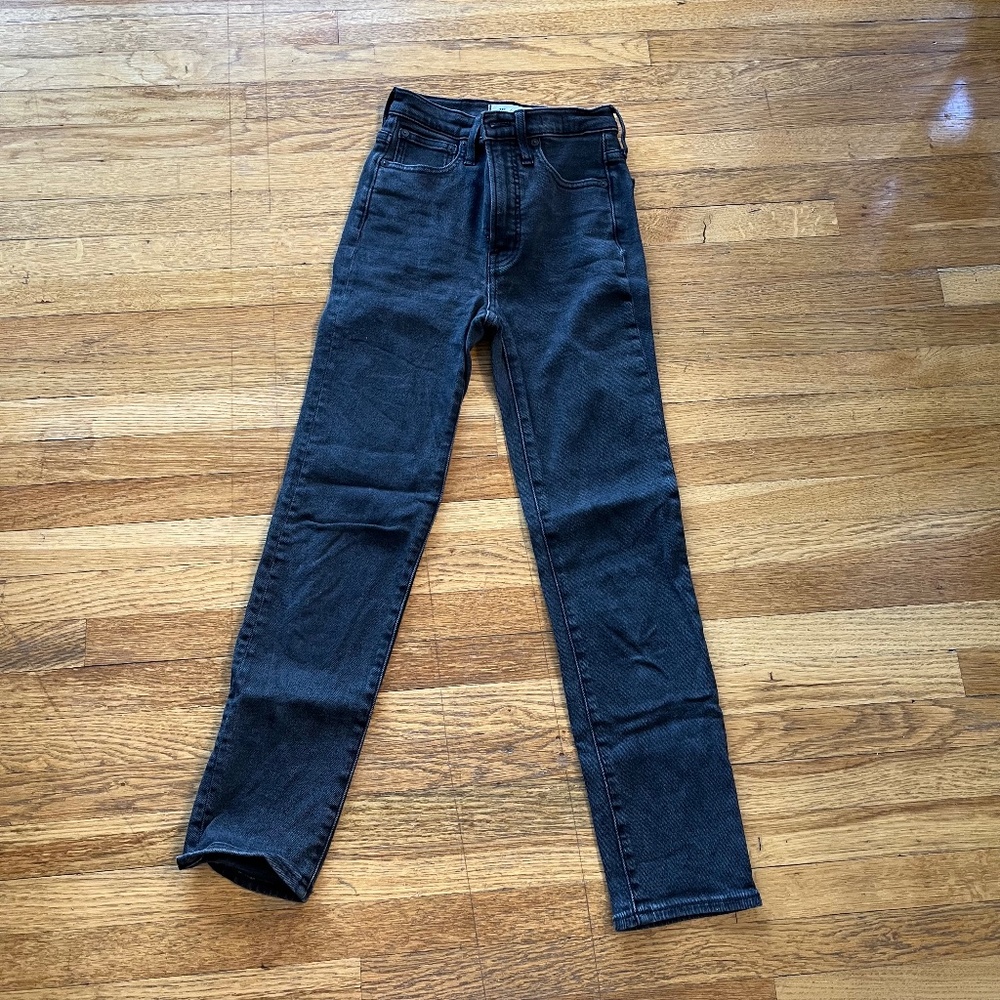 Faded Black Madewell Perfect Vintage Jean Size 23